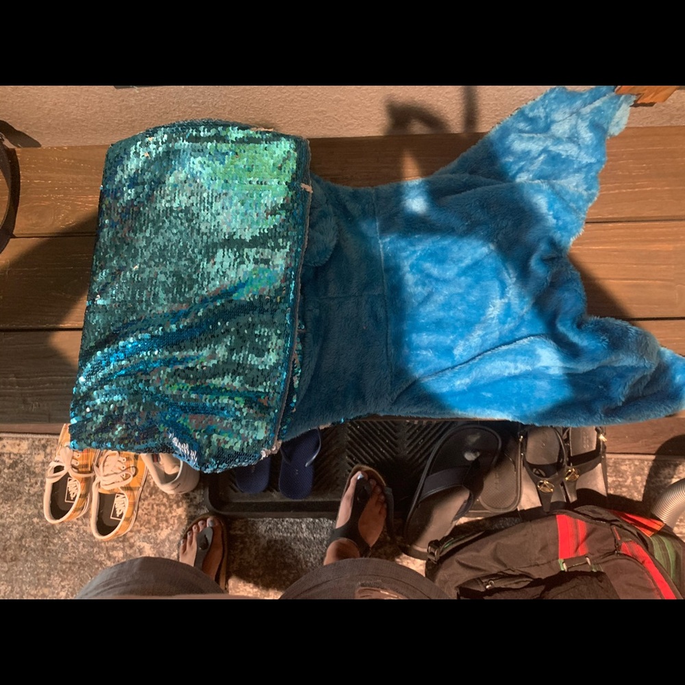 Mermaid blanket
